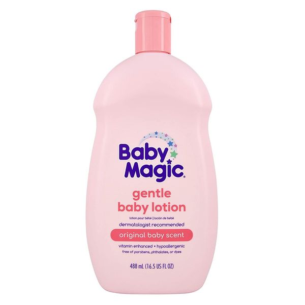 Baby Magic Baby Lotion Gentle 16.5 Ounce Baby Scent (488ml) (2 Pack)