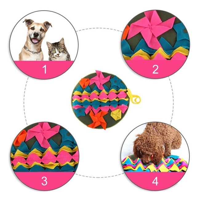 Dogs Sniff Toys Sniff Pads Pet Training Stress Relief Blankets