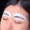 ATOMUS Brow Mapping String Set with 10g White Brow Paste 30m White Brow Mapping Thread 2pcs Eyebrow Brush for Microblading Lip Tool Accessories