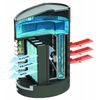 Desktop Portable Air Cooler Cools & Circulates Moist Air - Adapter Included