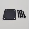 Electric guitar Neck plate - Black