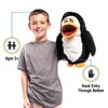 17" Silly Penguin, Animal Hand Puppet