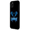 Blaue Lacrosse-Sticks Hülle für iPhone 11 Pro Max