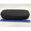 NEW XXL Eyewear Black Hard Clamshell Hinged Case With Microfiber Cleaning Cloth