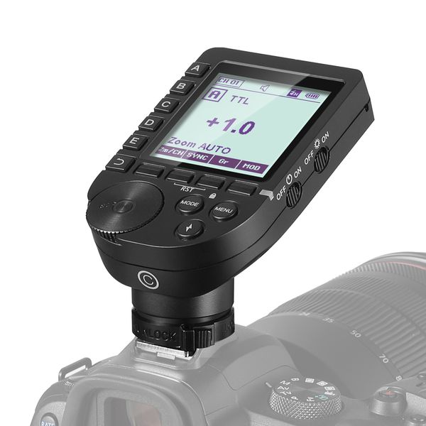 NEEWER QPRO-C TTL Wireless Canon 1/8000s HSS TTL Large LCD Screen Flash Trigger