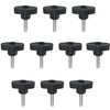 10 PCS M6 Handle Nuts,One Shape Clamping Screw Knobs