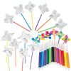 DIY Pinwheel Party Craft Kit Assortment May Vary