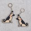 Sweet William German Shepherd Keyring