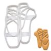 Ballet Shoe Cookie Cutter, 1 Piece. Bakerlogy