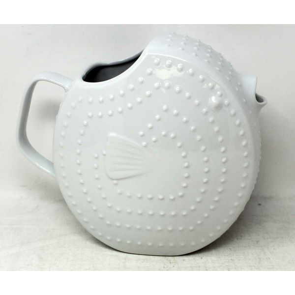 The Cellar Pufferfish Shape Watering Can White