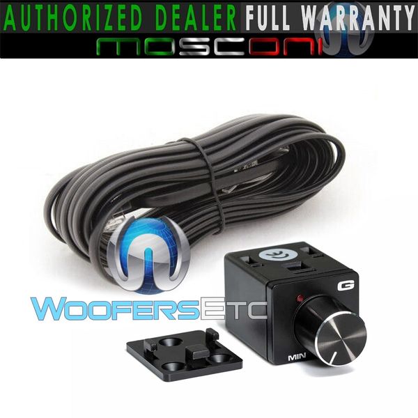 MOSCONI RTC-MOS AMPLIFIER REMOTE CONTROL GAIN KNOB FOR SELECT CAR AUDIO AMPS NEW