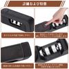 Top Shine Folding Knife Sharpener, Diamond Roll Sharpener, Compact Sharpener, 3 Levels, Lightweight, Convenient, Coarse/Medium Sharpening/Finishing Sharpening, Black