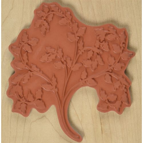 Penny Black Flourish Holly Wood-Mounted Stamps