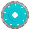 PEAKIT Fast Diamond Blade 4.5 Inch Porcelain Tile Cutter Ceramic Cutting Disc Wheel for Dry Wet Tile Saw or Grinder