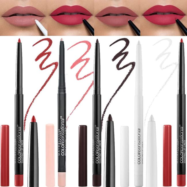 Maybellinee Lip Liners With Gift Hamper Box | Pick Any 2 Lip Liners