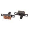 sourcingmap 10Pcs 2 Position 3P SPDT Panel Mount Micro Slide Switch Latching Toggle Switch