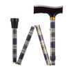 Able2 Folding Walking Stick Chequered 74-84 cm