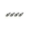 Torque Solution Billet TPMS Valve Stem Kit Black Fits Legacy/Impreza/WRX/STi 08+
