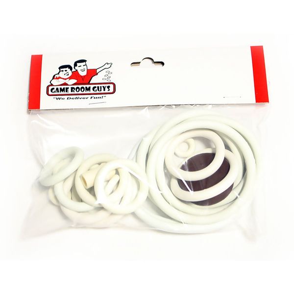 Game Room Guys Williams Valiant Pinball White Rubber Ring Kit