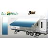 SunWave  RV Awning Replacement Fabric 16' (Actual Width 15'2") Ocean Blue Fade