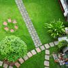 Relaxdays Concrete Mould Form Square Casting Mold Cement Path Paving Pattern Maker 40 x 40 cm