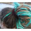 DreadLab - Bendable Spiral Dread Ties (30cm, Black with Red Thread)