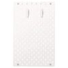 Pegboard combination, white, 36x56 cm+(pen free)