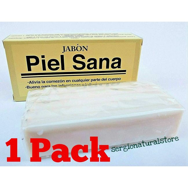 Piel Sana Cleansing Moisturizing Soap Piel Sana Jabón Limpiador y Hidratante