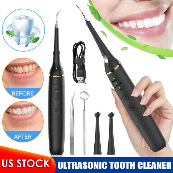 Electric Teeth Cleaner Sonic Scaler Dental Calculus Remover Tooth Cleaning Tools