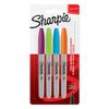 Sharpie Fine Tip "Fun" Permanent Marker - Assorted Colours (Pack of 4)