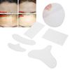 Reusable Face Wrinkle Patches, 17Pcs Silicone Anti‑Wrinkle Anti Wrinkle Silicone Neck Chest Chin Wrinkle For Patches Wrinkle Strips