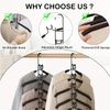 2 Pack Magic Hangers Space Saving Hangers Closet Space Saver Hanger Organizer