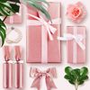Whaline Rose Gold Tissue Paper Bulk, 100 Sheets Metallic Gift Wrapping