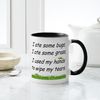 CafePress I Ate Some Bugs Mug 11 oz (325 ml) Ceramic Coffee Mug