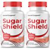 Sugar Shield Overall Support All Natural Dietary Supplement 120 Capsules 2-Pack