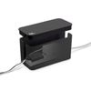 Bluelounge CableBox Mini Cable Management with Small Surge Protector, Black (CBM-BL)