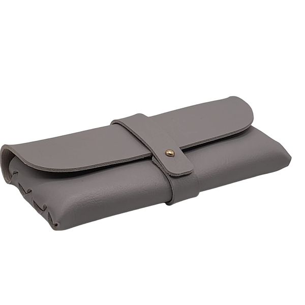 AKSHIDE® Glasses Case/Spectacles Case/Spex Case - GC8 (Grey)