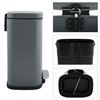 Spirella Akira Pedal Bin 5 Litres Blue
