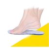 1Pair Blue Silicone Gel Reusable Honeycomb Full Length Non Slip Comfort Sports Insole Air Cushion Damping Shoe Pad Cushion Shoe Inserts for Men Women (Large)
