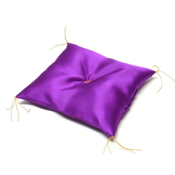 Decorative Zabuton, Approx. 5.9 inches (15 cm) (Purple)