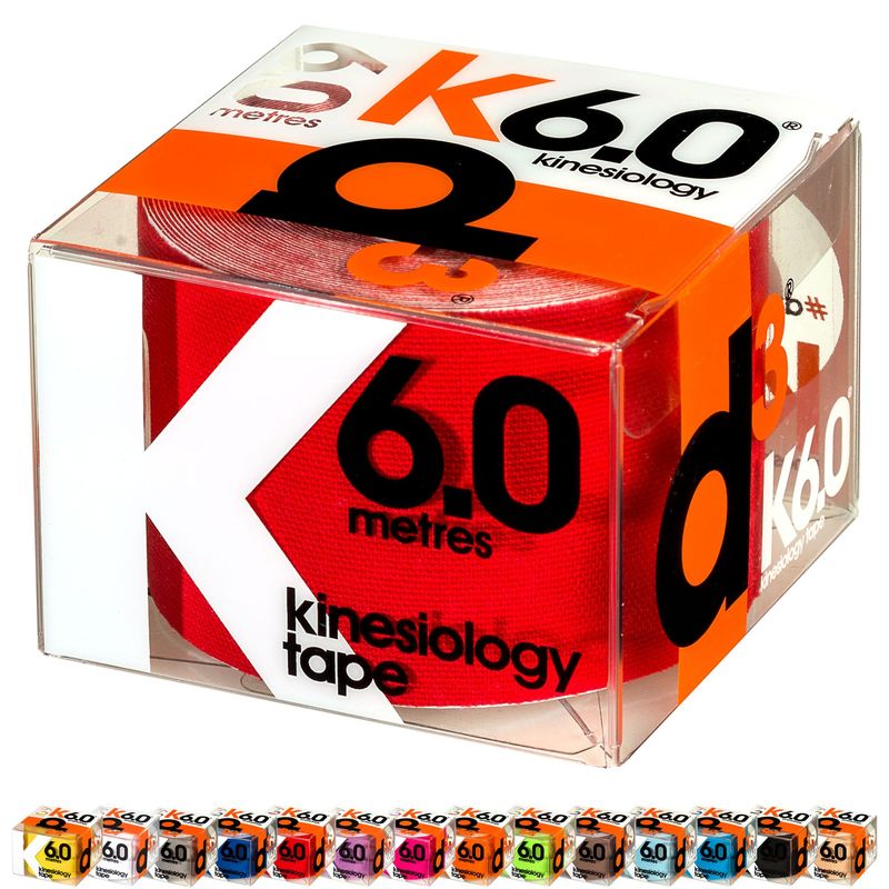 D3 k6.0 Kinesiology tape (50mm x 6m) - David O Jones Online Sports