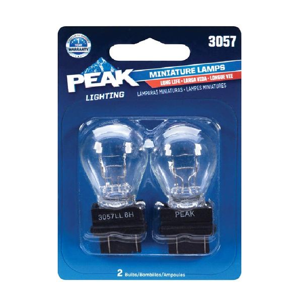 PEAK Miniature Automotive Bulb 3057 2 pk