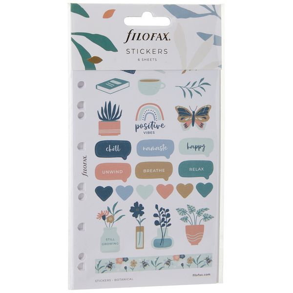 Filofax Accessories Botanical Stickers 132815