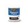 RUSTINS Masonry Paint Matt Black 250ml