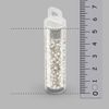 Toho Seed Beads Size 8 Silver Lined Frosted Crystal 10g