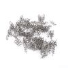 Pwshymi 100PCS/Bag Angelköder Spring Twist Lock Angelhaken Zentrierstift für Weichköder
