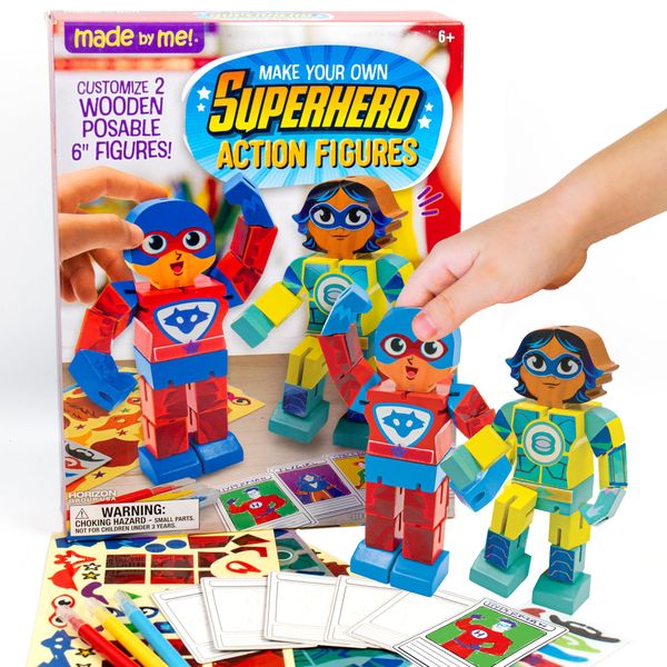 Made By Me Make Your Own Superhero Action Figurines