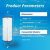 AquaStar PF27000 Replacement Cartridge Pipeline Inline Filter for PLF27000