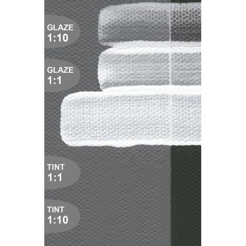 Fluid Acrylics by GOLDEN, Titanium White, 16 fl. oz. Bottle, Professional Acrylic Paint, Semi-Opaque