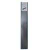 24" Matte Black Linear Channel Drain (Model 133-055T01) Tile-In Grating Drain